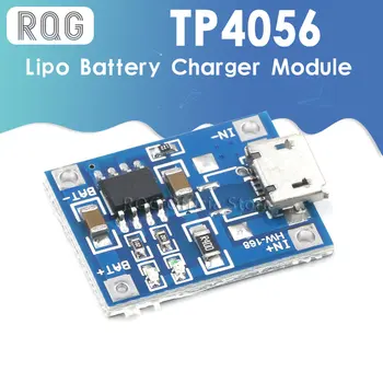 TP4056 1А Lipo накнада за пуњење батерије Модул пуњача литијумска батерија ДИИ микро порт УСБ микрофон