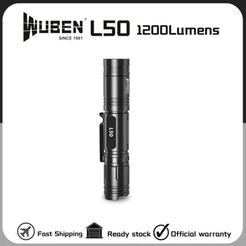 WUBEN L50 1200 лумена УСБ пуњиве батеријска лампа са батерије 18650 Ватерпрооф за камповање фењер
