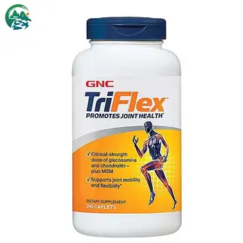 ГНЦ TriFlex Joint Nutrients, 240 капсула, глукозамин и хондроитин плус МСМ, Јачају здравље зглобова, брзо уклања бол у зглобовима.