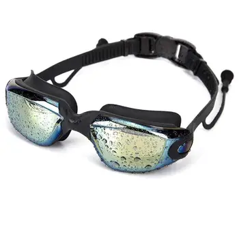 Наочаре за пливање у кратковидости, затычка за уши, светла за оптички поене за мушкарце и жене, професионални наочаре за пливање у базену на рецепт Natacion, наочаре за роњење