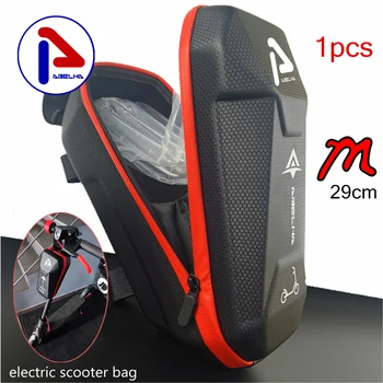 Нови црно-црвена торба за електрични скутер ABELHA, прибор, бициклистичка торба, водоотпоран универзална предњи торба за скутер, бициклистичка торба