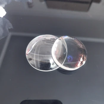 Плосковыпуклая објектив од оптичког стакла К9, сферически конвексна фокусирующая сочиво великог пречника