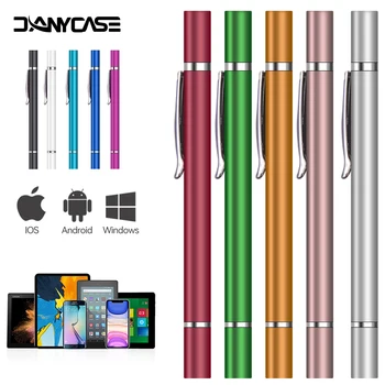Стилус 2 у 1 за таблет, мобилни телефон Андроид иос, ипад, Ксиаоми Самсунг, универзална додир оловке, прибор за оловке за цртање
