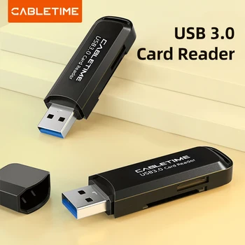 Уређај за Читање кабловске ТФ СД картица УСБ 3,0 до Мицро СД и ТФ 2 у 1 Адаптер ОТГ Меморије за Камере Мацбоок Про C376