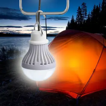 Уштеда енергије лампа са тоуцх затамњивањем 5 У, УСБ пуњење, супер бригхт лед сијалица, хитна осветљење за камповање (дужина кабла 2,5 метра)