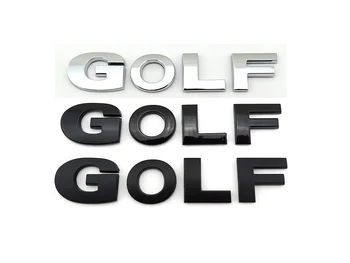 3Д слова за голф, ауто-икона, грб, налепница са логом врата Пртљажника аутомобила за Волксваген ВВ ГОЛФ 1 2 3 4 5