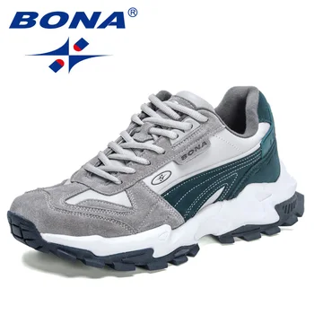 BONA 2023 Нове дизајнери, Спортска Дише Ципеле, патике, мушке Удобне патике, мушке Сапатиллы, Патике за трчање