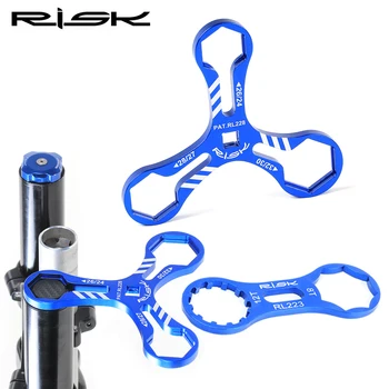 RISK RL228 Бицикл И у облику суспензија Предња Виљушка Капа Кључем продужни кабл Брисање Кључа Инсталациони Алат 24 26 27 28 30 32 мм