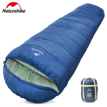 Врећа за спавање Naturehike MJ300, ултралигхт водоотпорна врећа за спавање за маме, зима памучна врећу за спавање за камповање на отвореном