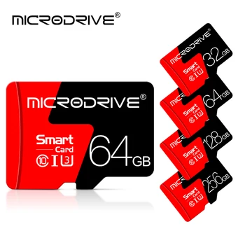 Меморијске картице у реалном запремине 32 ГБ Брза картица Мицро ТФ СД 64 ГБ флеш картица разреда 10 128 ГБ 256 ГБ флеш диск за смартпхоне