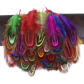 Природни Петушиные перје за израду накита Пилеће перје, прибор за карневалске прославе дии, Украсно перје за вез