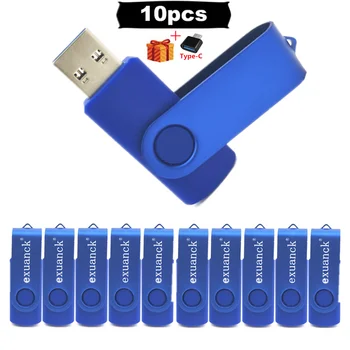Цустом Лого Велепродаја УСБ-диск 10 комада USB флеш диск 32/64/128 ГБ Бесплатна достава 16 ГБ флеш диск 8 ГБ флеш диск